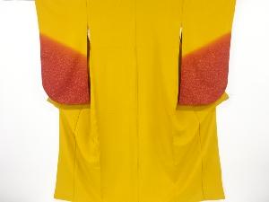 のり散らし模様二尺袖着物